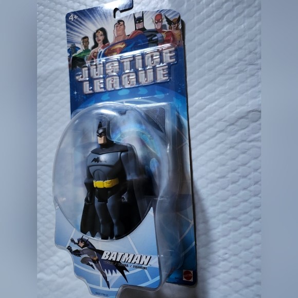2003 Batman Mattel Justice League Unlimited Action Figure 4.5"NEW - Picture 3 of 9